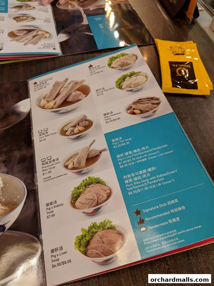 Song Fa Bak Kut Teh The Centrepoint 松發肉骨茶 先得坊