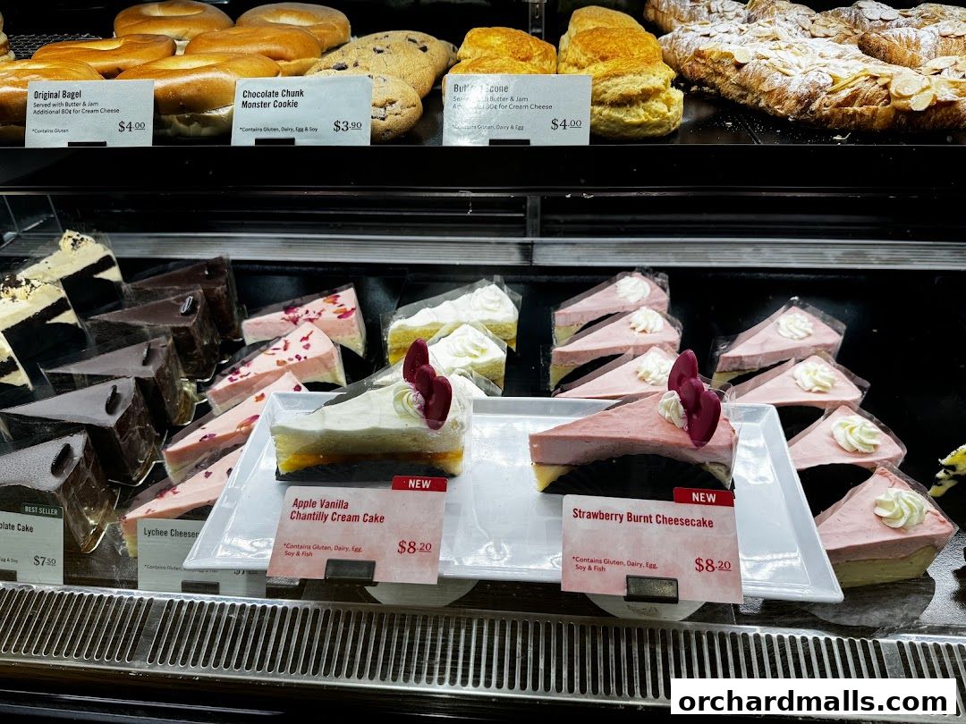 Menu page for Starbucks Paragon