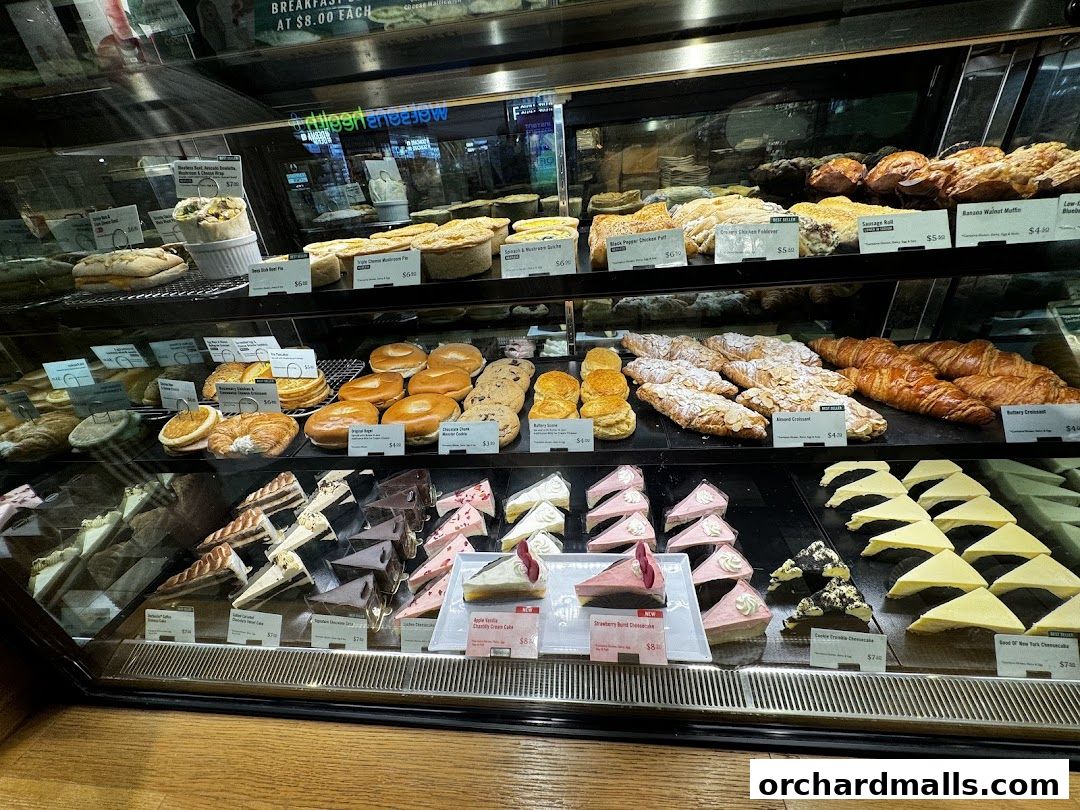 Menu page for Starbucks Paragon