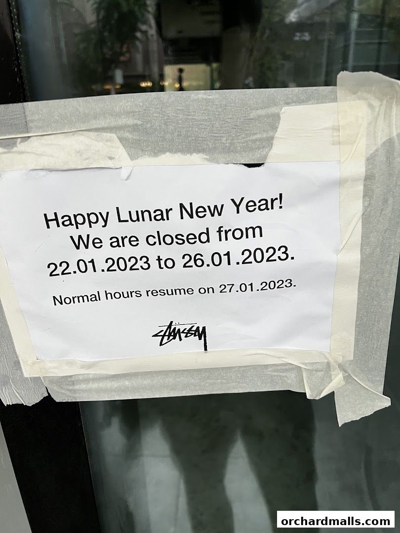 Stussy Chapter Singapore