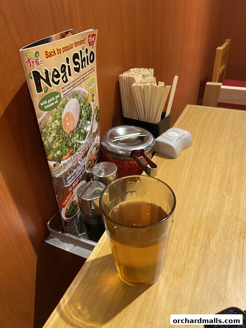 Menu page for Sukiya Gyudon  Curry 313somerset