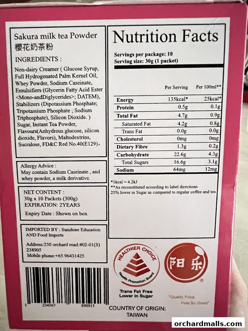 Sunshine Education And Food Imports