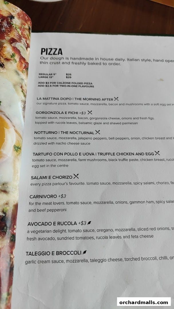 Menu page for Supply  Demand, Orchardgateway