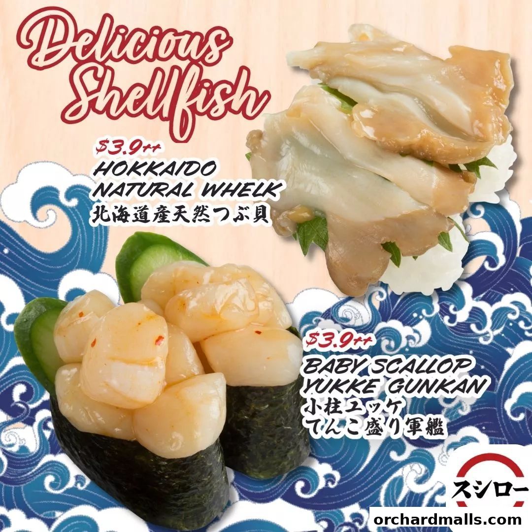 Menu page for Sushiro Isetan Scotts