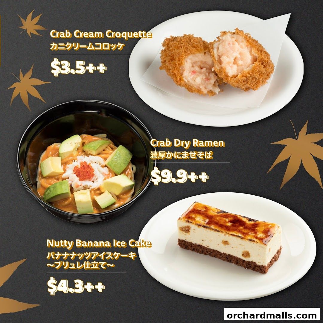 Menu page for Sushiro Isetan Scotts