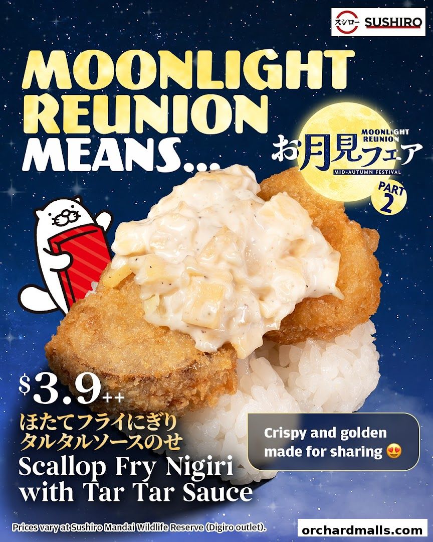 Menu page for Sushiro Taste Orchard