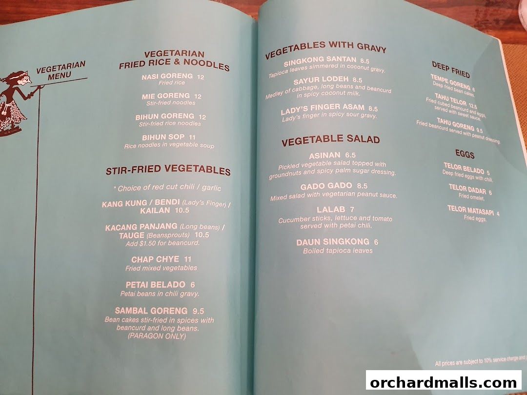 Tambuah Mas Indonesian Restaurant Paragon Orchard  Michelin Guide