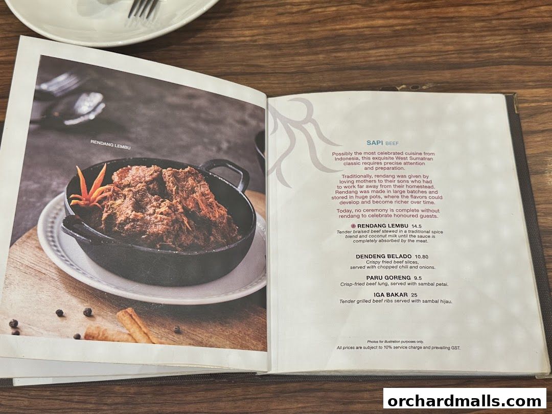 Tambuah Mas Indonesian Restaurant Paragon Orchard  Michelin Guide