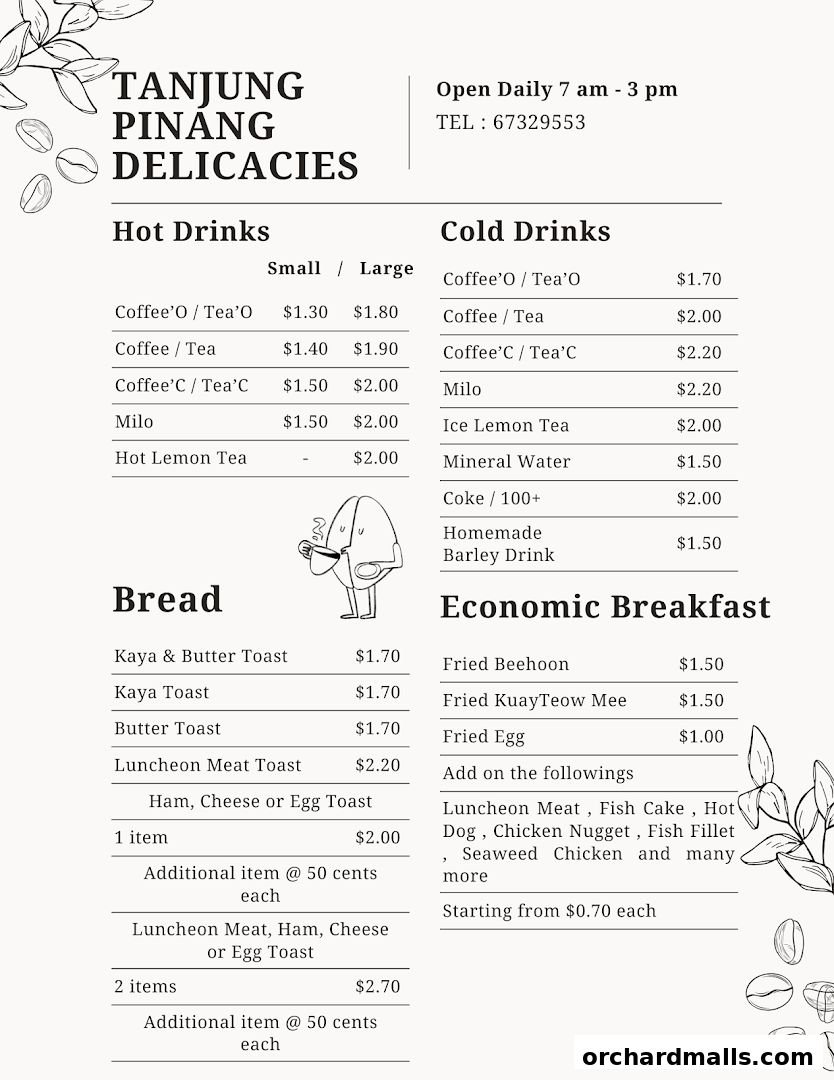 Tanjung Pinang Delicacies