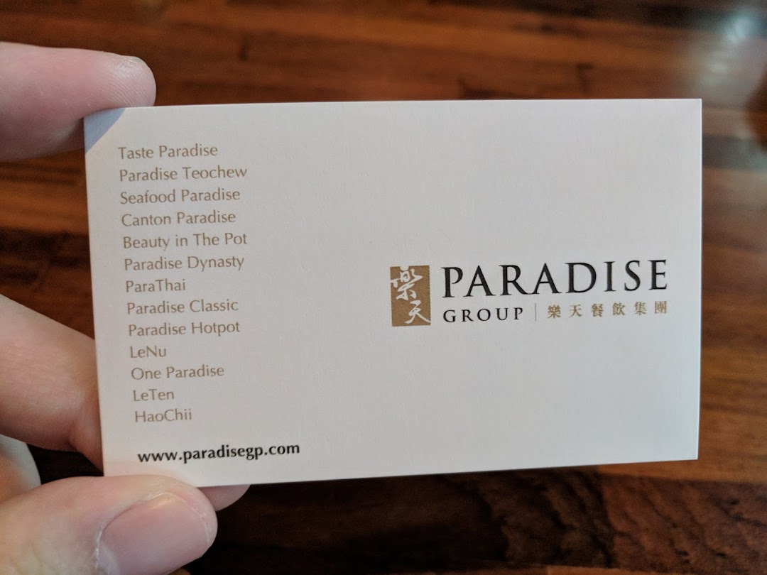 Taste Paradise 味之楼 at Ion Orchard