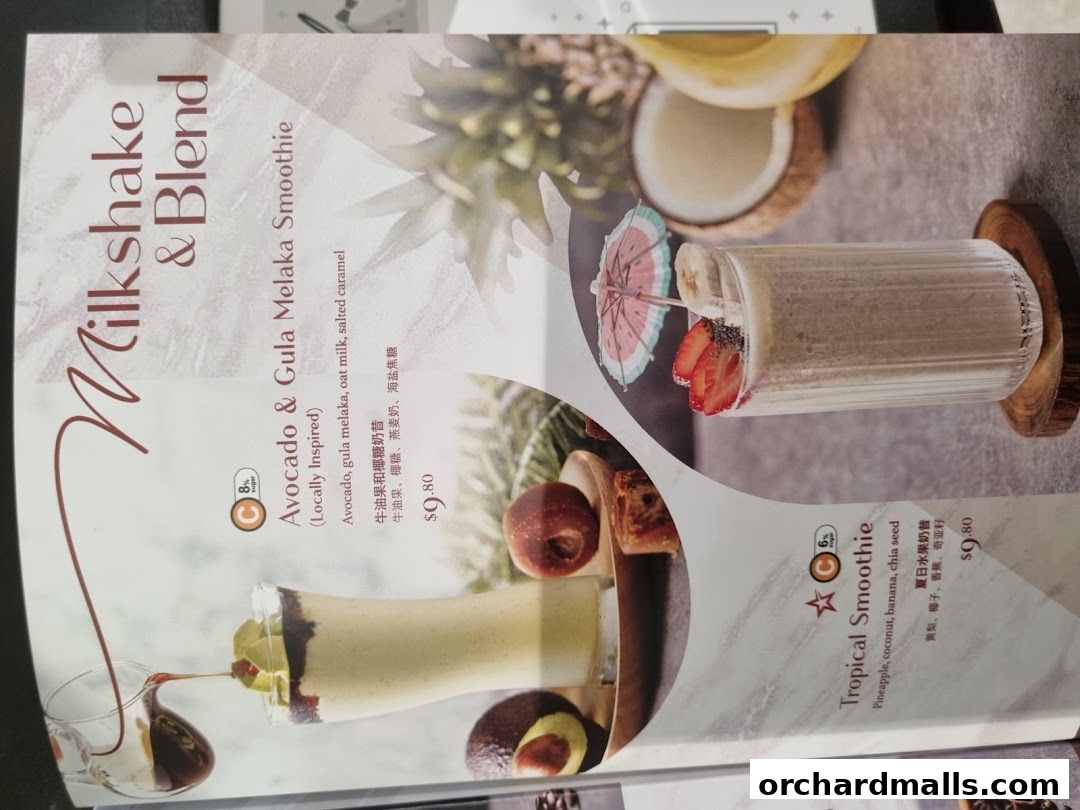 Menu page for tcc - The Connoisseur Concerto Isetan Scotts