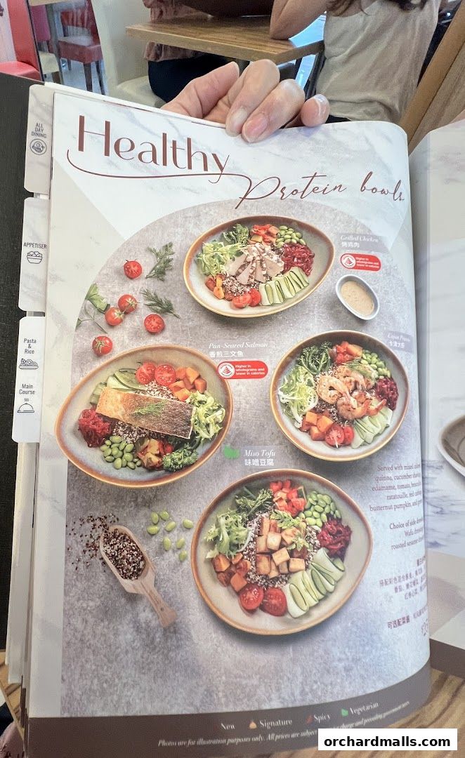 Menu page for tcc - The Connoisseur Concerto Isetan Scotts