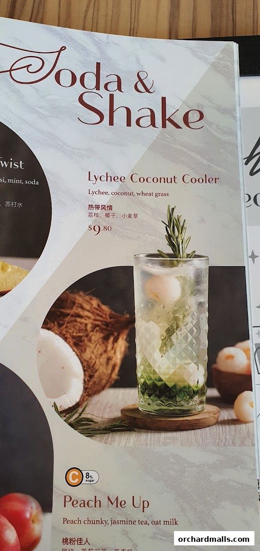 Menu page for tcc - The Connoisseur Concerto Isetan Scotts