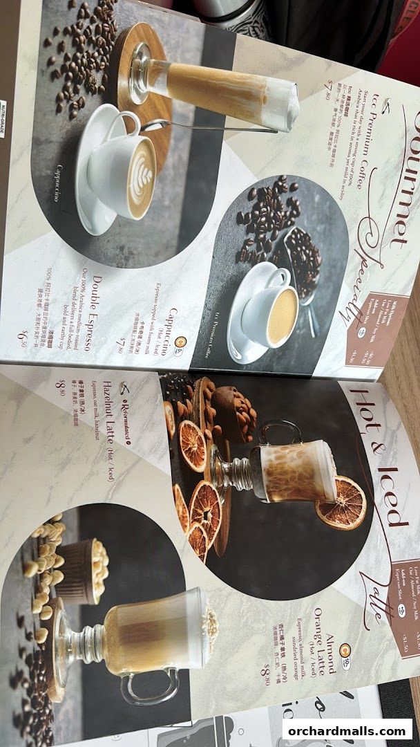 Menu page for tcc - The Connoisseur Concerto Isetan Scotts