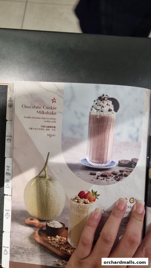 Menu page for tcc - The Connoisseur Concerto Isetan Scotts