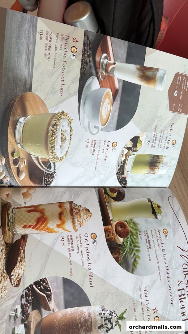 Menu page for tcc - The Connoisseur Concerto Isetan Scotts