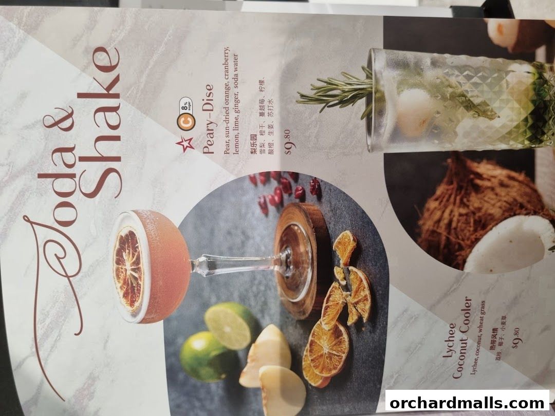 Menu page for tcc - The Connoisseur Concerto Isetan Scotts