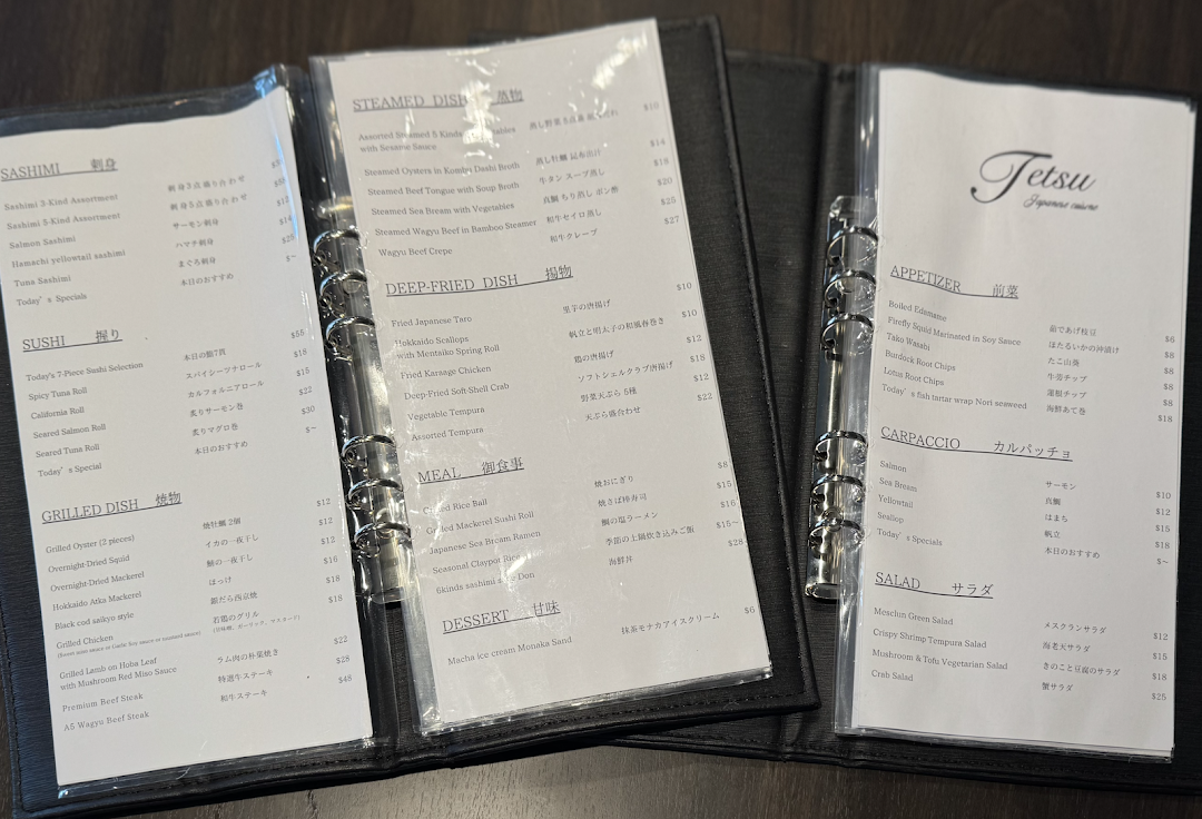 Tetsu Japanese Cuisine