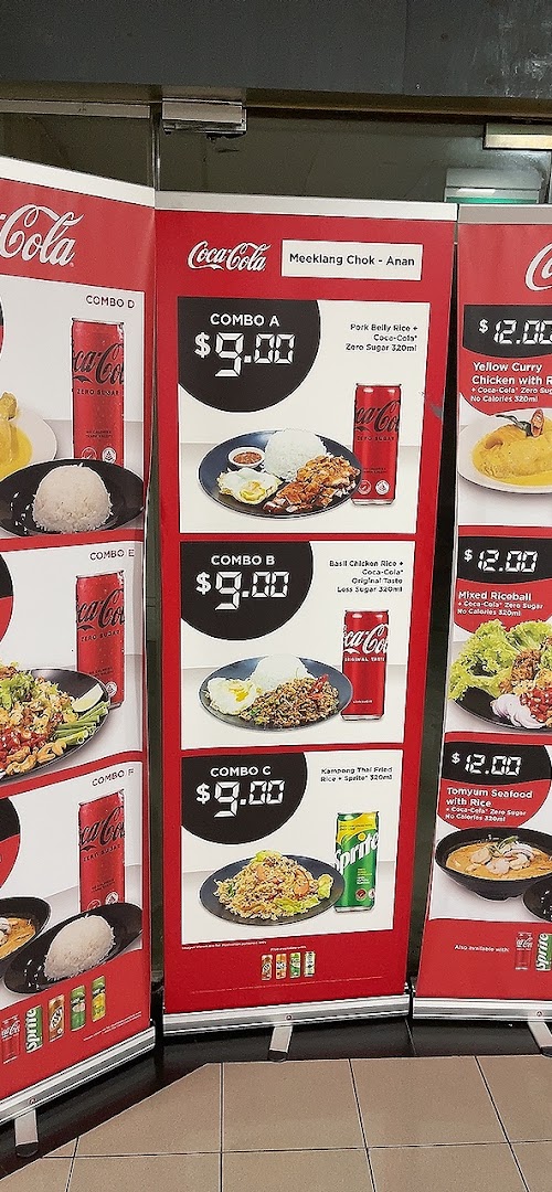 Menu page for Thai Tantric Authentic Thai Cuisine