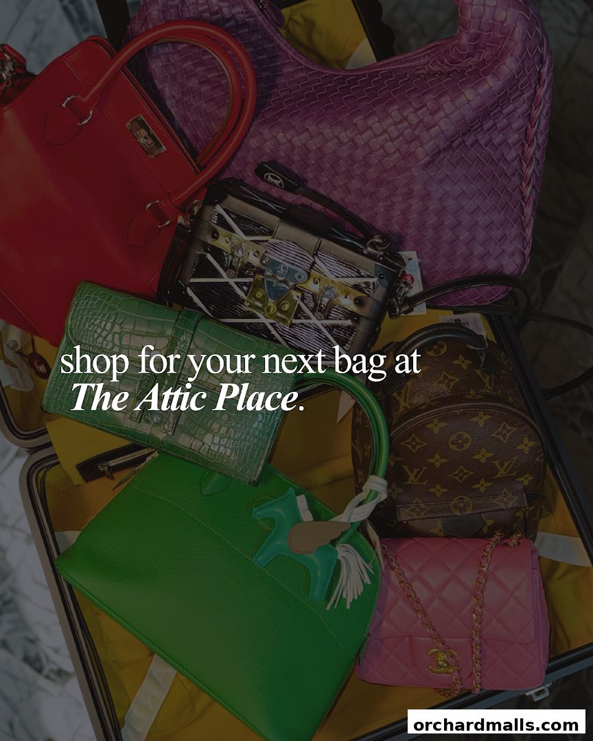 A collection of stylish handbags in various colors and designs.