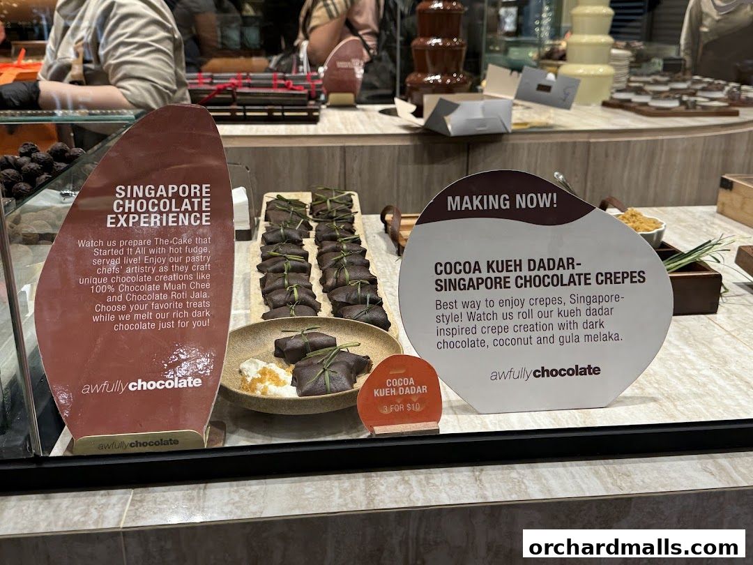 The Awfully Chocolate Experience Cafe Wisma Atria