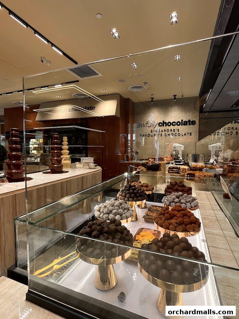 The Awfully Chocolate Experience Cafe Wisma Atria