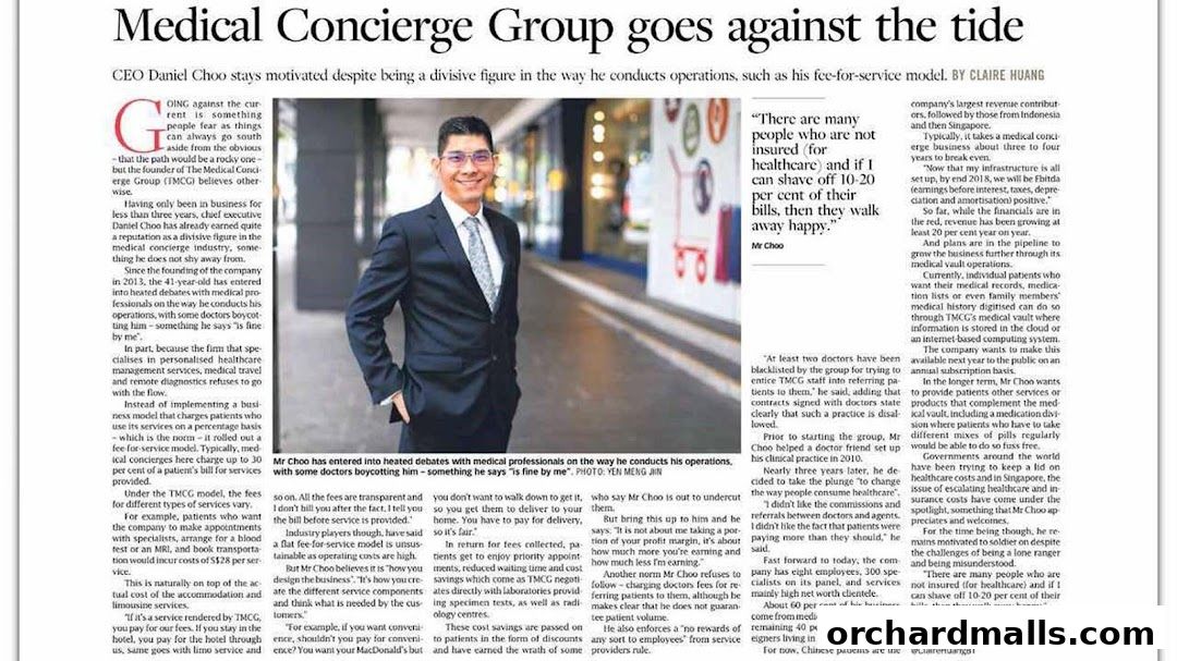 The Medical Concierge Group Pte Ltd