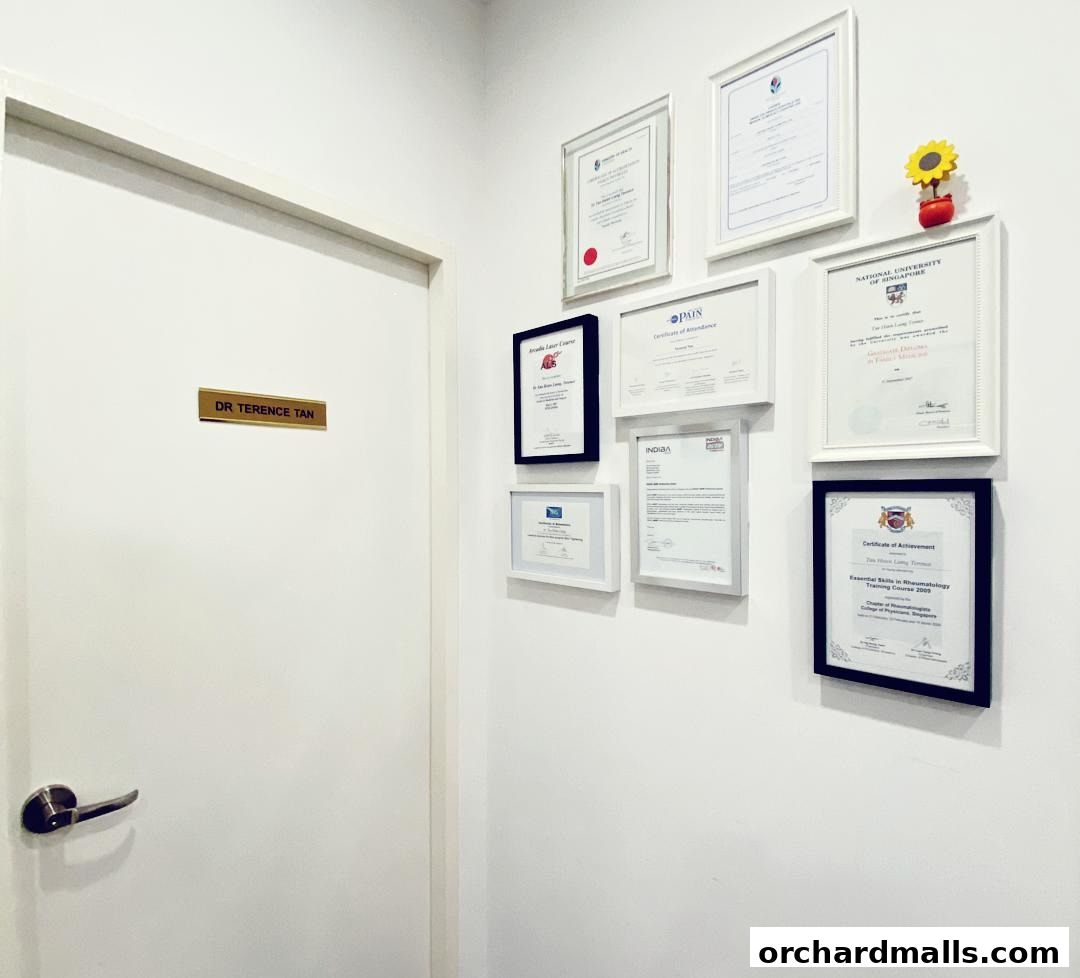 The Pain Relief Clinic 50 Consultation. Insurance  Medisave Claimable