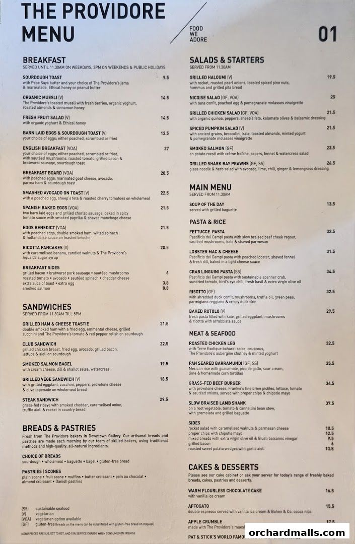 The Providore - Mandarin Gallery