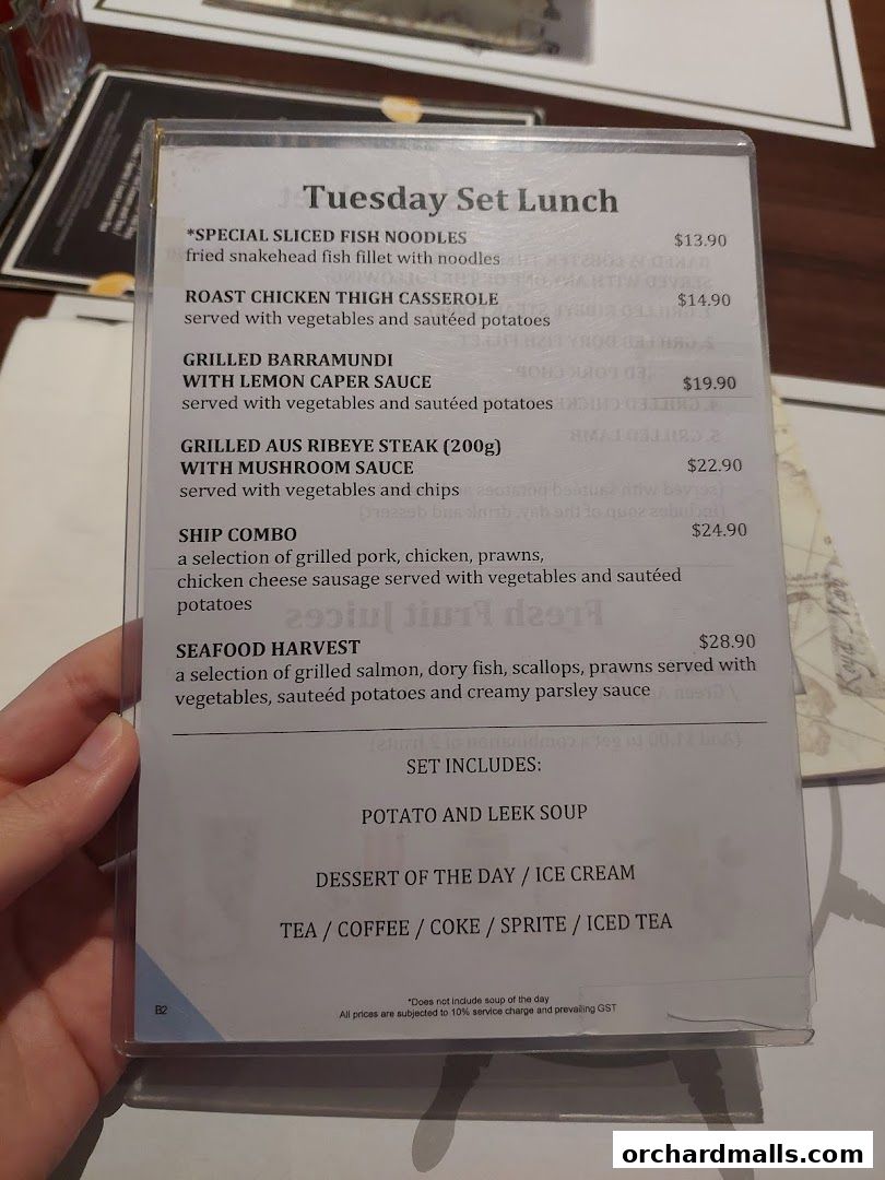 The Ship Restaurant  Shaw Centre