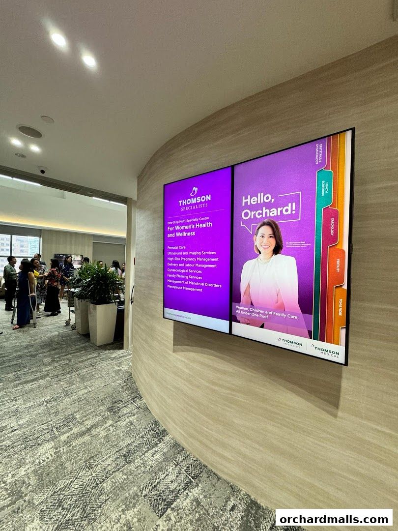 Thomson Womens ClinicSpecialists Paragon - Female Gynae, Pregnancy, Health Screening, Fibroid, Cyst, Family Planning