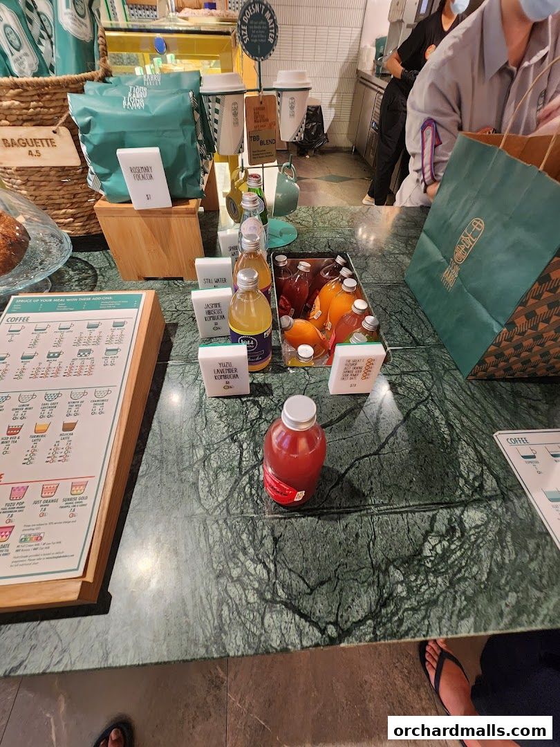 Menu page for Tiong Bahru Bakery