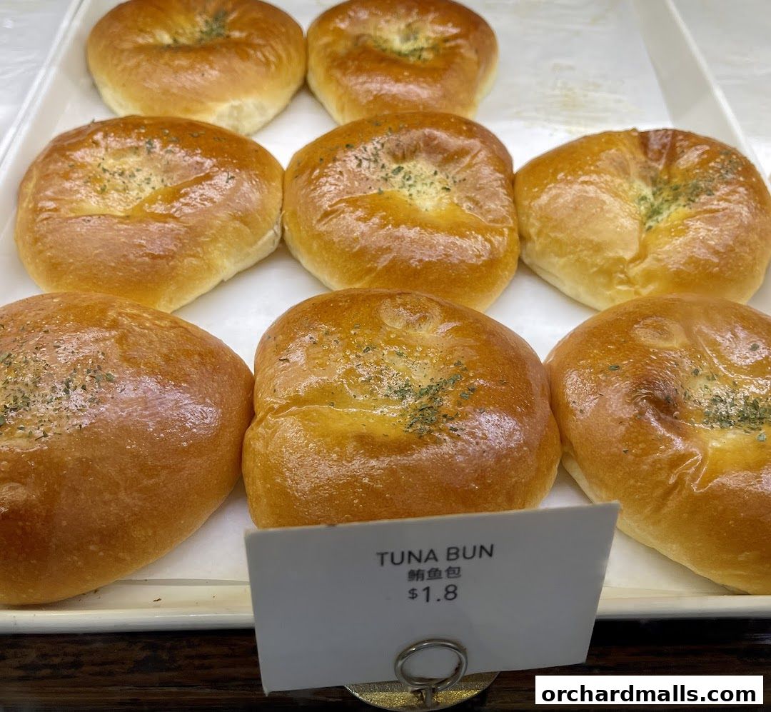 Menu page for Toast Box SHAW House