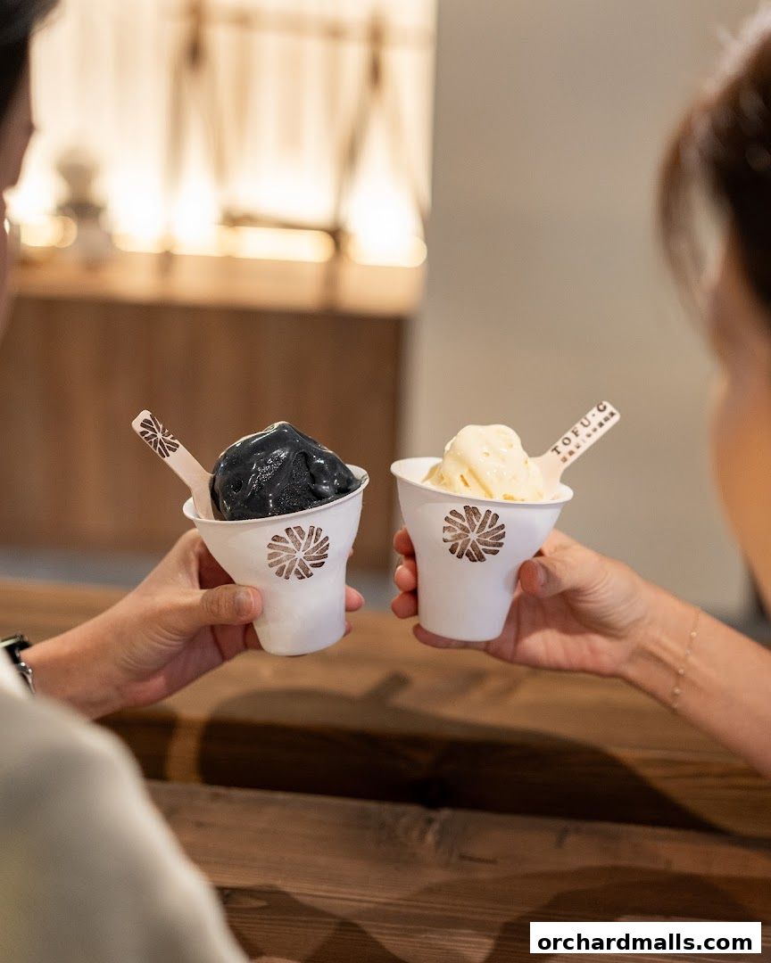 Tofu G Gelato  Korean Premium Ice Cream Mandarin Gallery, Orchard Pop-Up