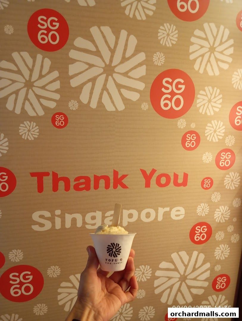 Tofu G Gelato  Korean Premium Ice Cream Mandarin Gallery, Orchard Pop-Up