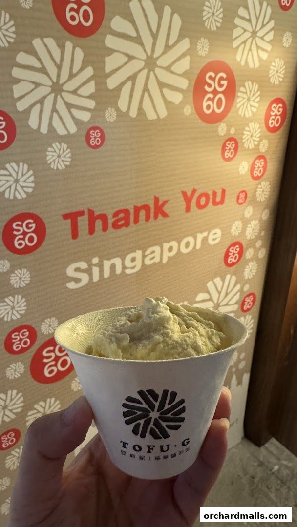 Tofu G Gelato  Korean Premium Ice Cream Mandarin Gallery, Orchard Pop-Up