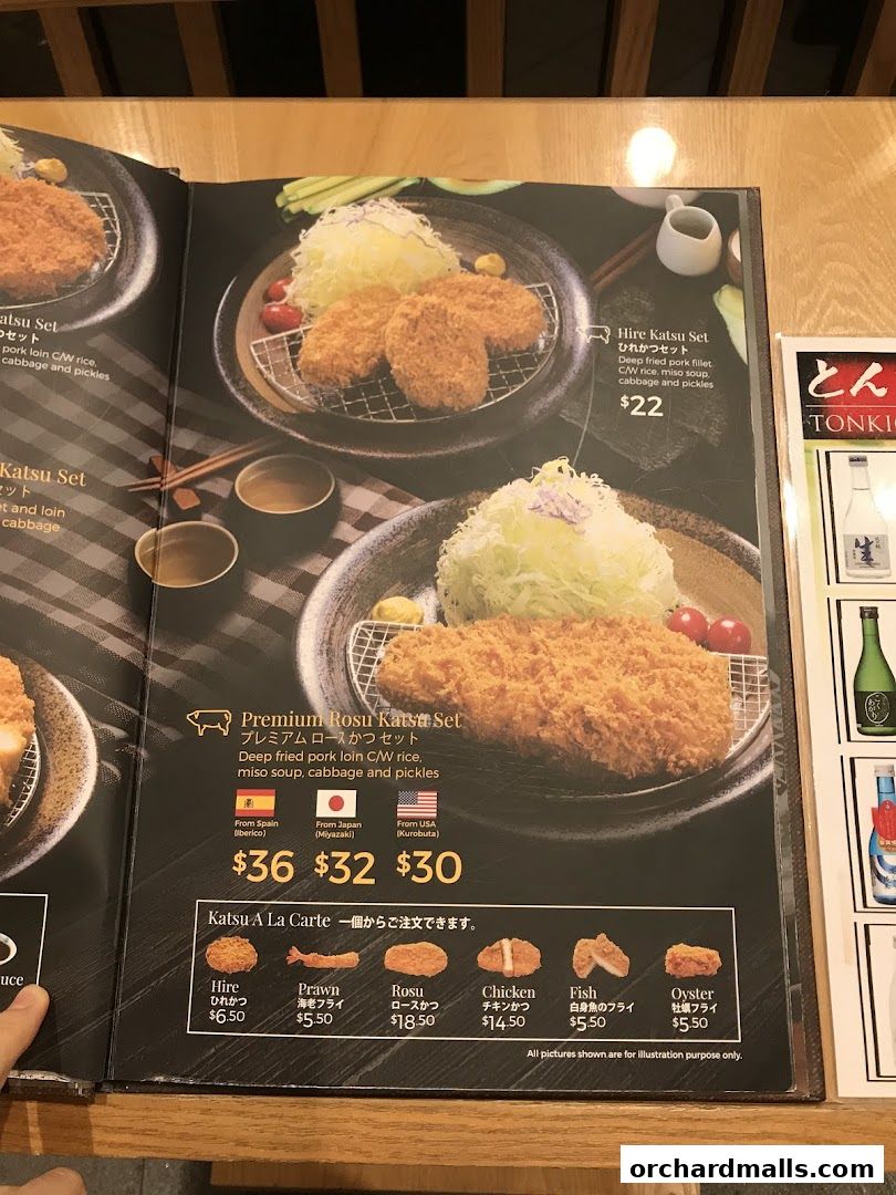 Menu page for とん吉 Tonkichi Isetan