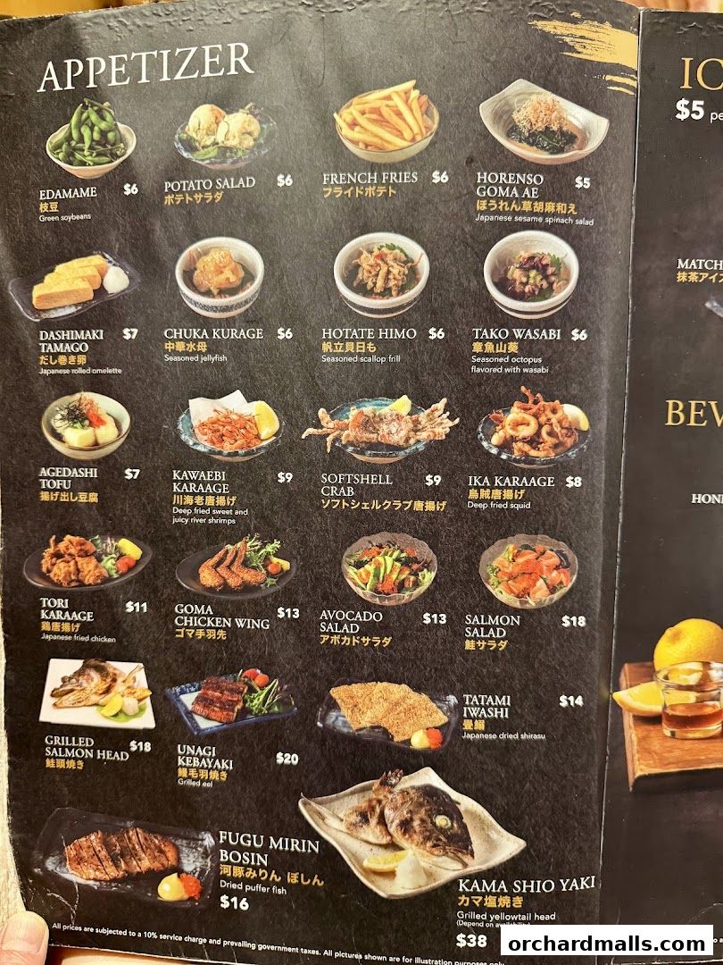 Menu page for とん吉 Tonkichi Isetan