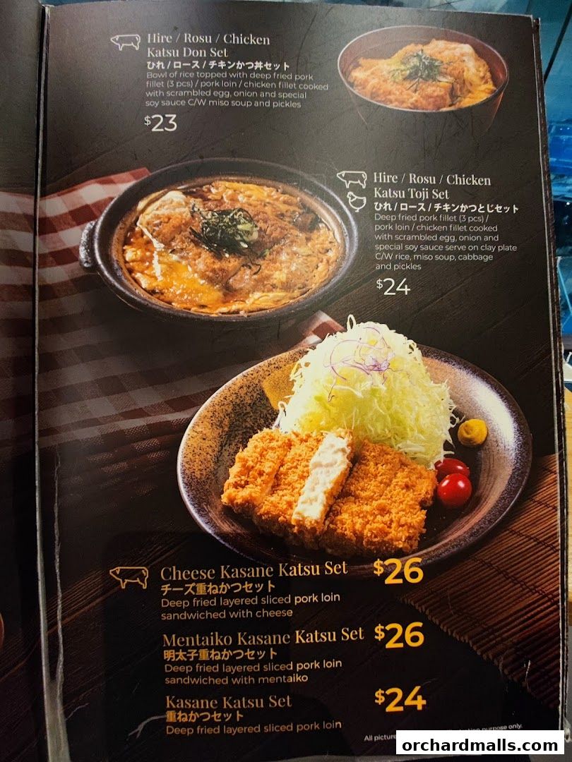 Menu page for とん吉 Tonkichi Isetan
