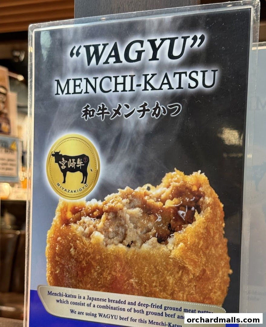 Menu page for Tonkatsu by Ma Maison  Mandarin Gallery