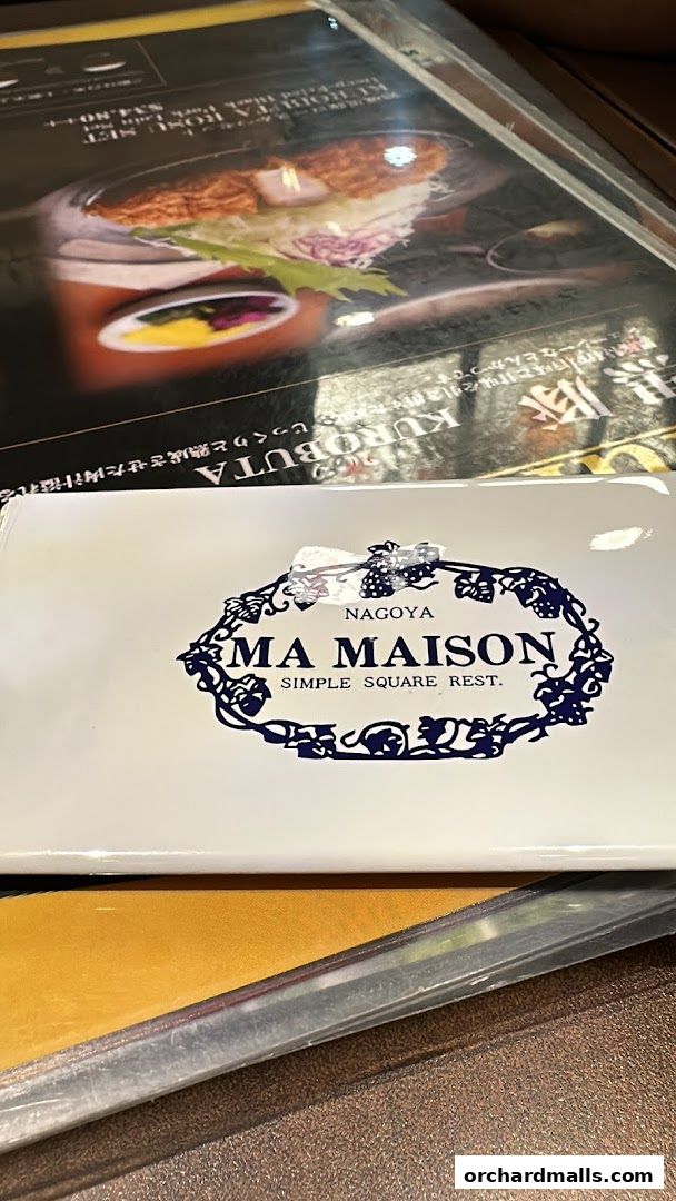 Menu page for Tonkatsu by Ma Maison  Mandarin Gallery