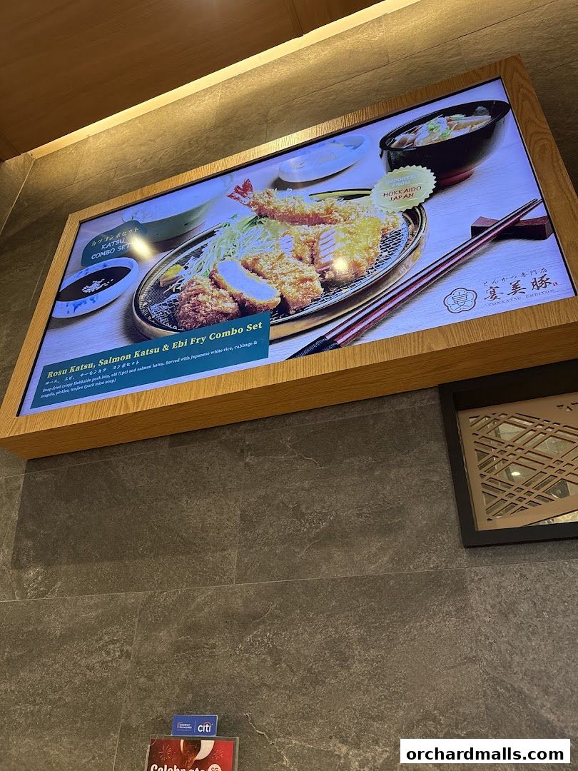 Menu page for Tonkatsu ENbiton 313Somerset