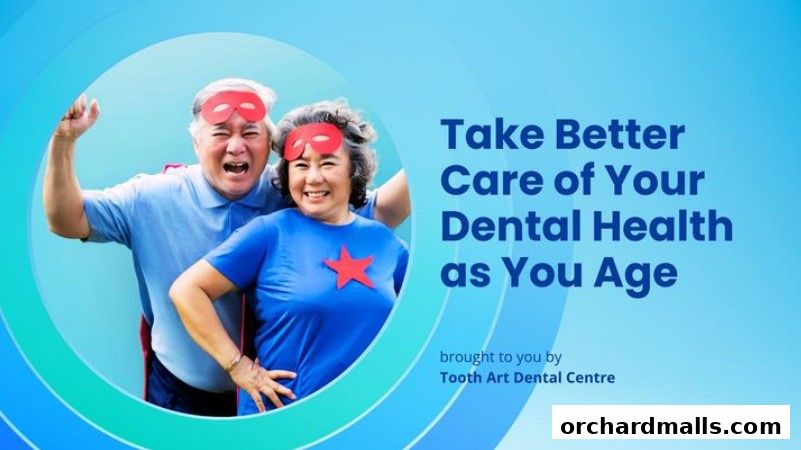 Elderly couple dressed as superheroes promoting dental health for seniors.