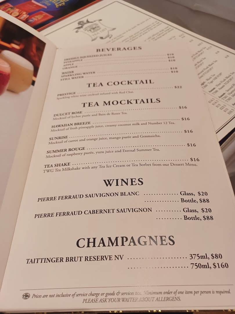 TWG Tea at ION Orchard