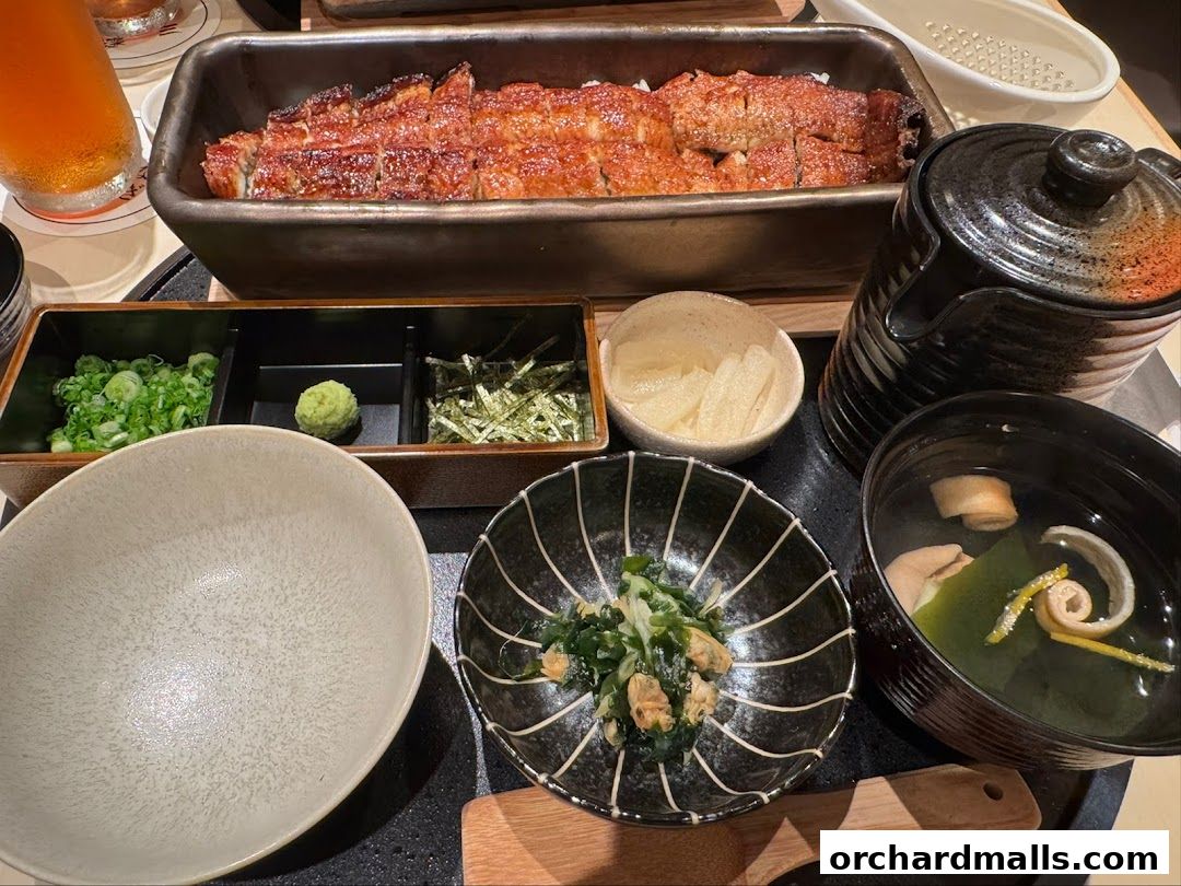 Unagi Yondaime Kikukawa Singapore うなぎ四代目菊川 シンガポール