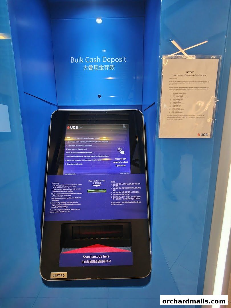 UOB Branch - Shaw Centre Branch  Wealth Banking Centre