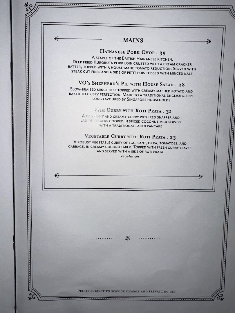 Menu page for Violet Oon at ION Orchard
