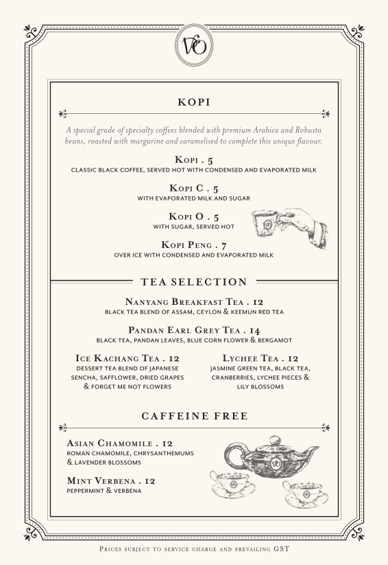 Menu page for Violet Oon at ION Orchard
