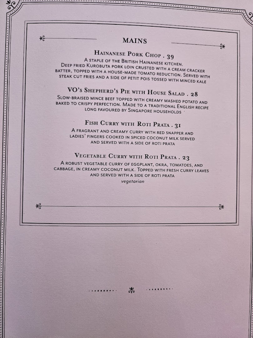Menu page for Violet Oon at ION Orchard