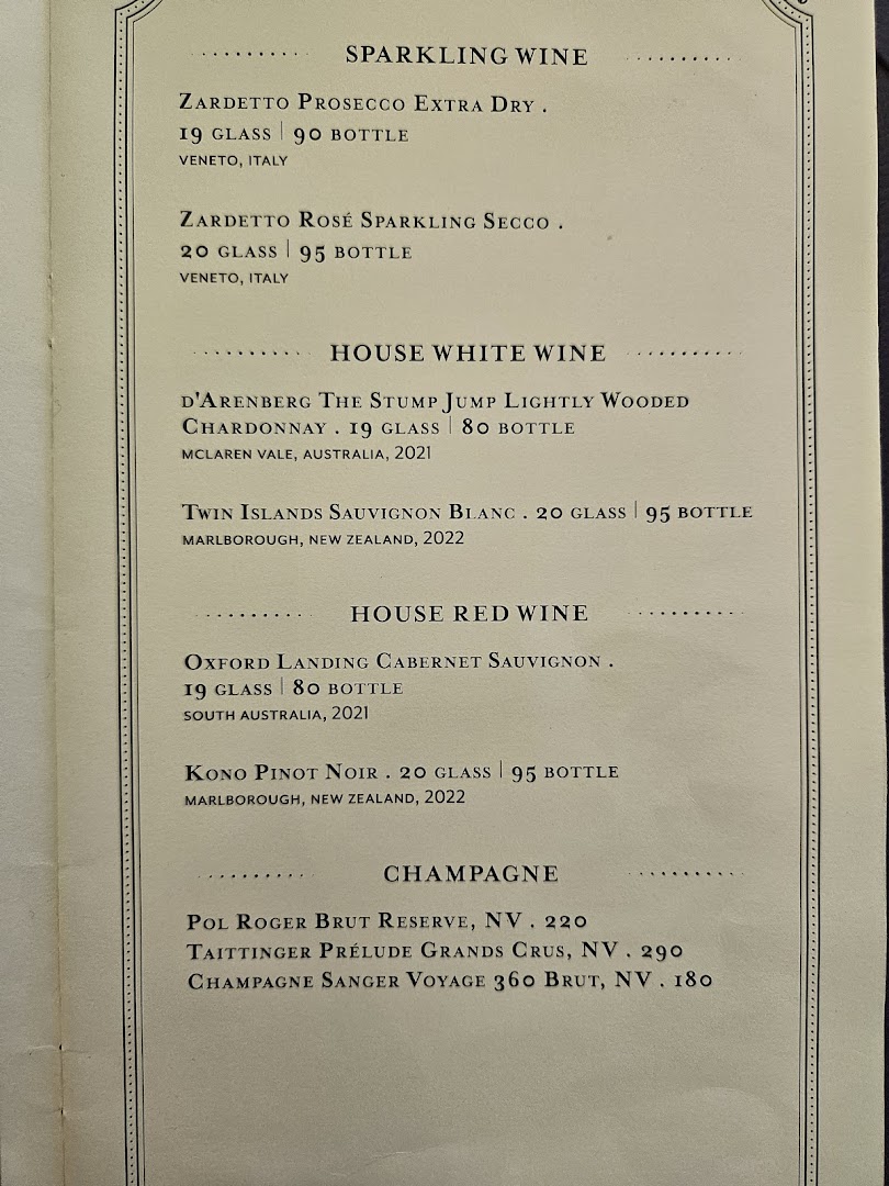 Menu page for Violet Oon at ION Orchard